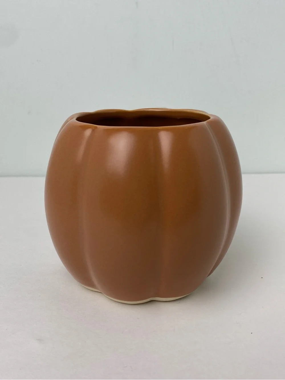 West Elm Pumpkin Shaped Mug